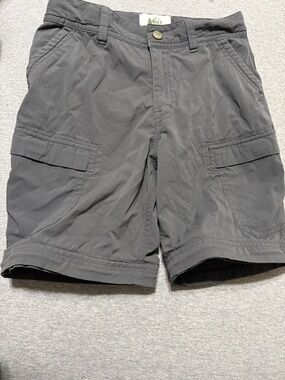 REI Boys Cargo Shorts - Charcoal